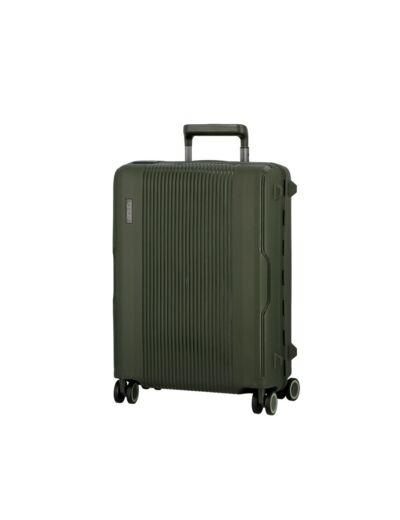 Jump Maxlock Valise Cabine 55cm 4 Roues Fermeture TSA Kaki