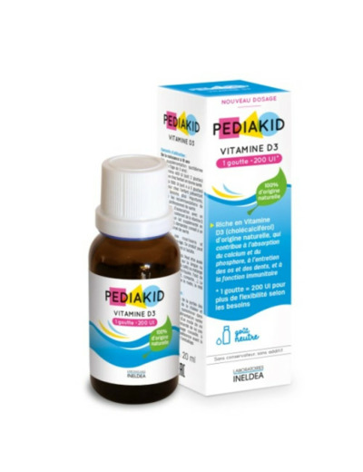 PEDIAKID VIT D3 FL20ML 1