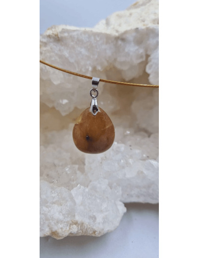 Pendentif quartz rutile sans cable olpa2384