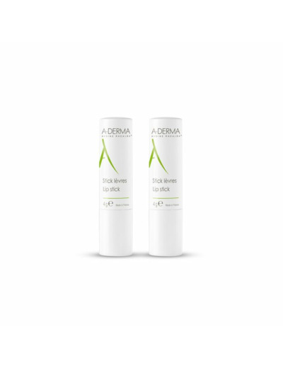 Stick Levres Duo 2x4g Avoine Rhealba A-Derma