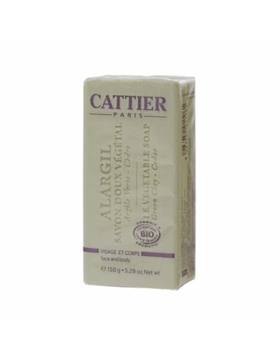 Savon Doux Vegetal Alargil Bio 150g Cattier