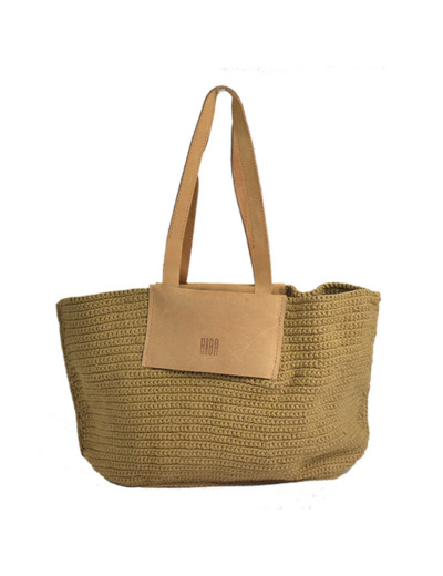 Biba Caledonia Petit Sac Cabas En Crochet CAL2B Canela