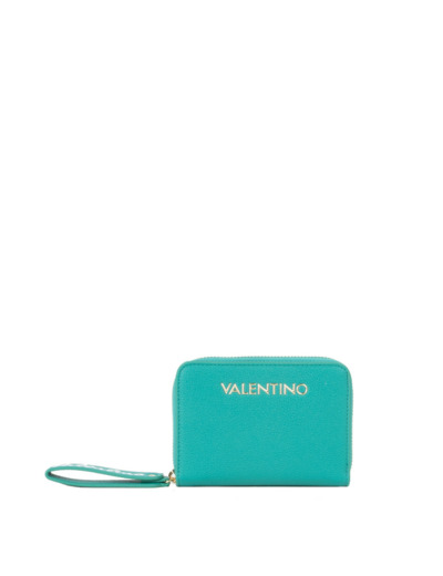 Valentino Ryta Re Petit Portefeuille Zippé Smeraldo