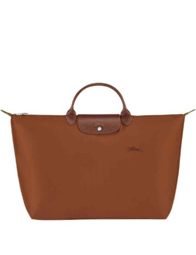 Longchamp Le Pliage Green Sac De Voyage S Cognac