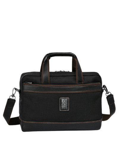 Longchamp Boxford Cartable 1 soufflet Noir