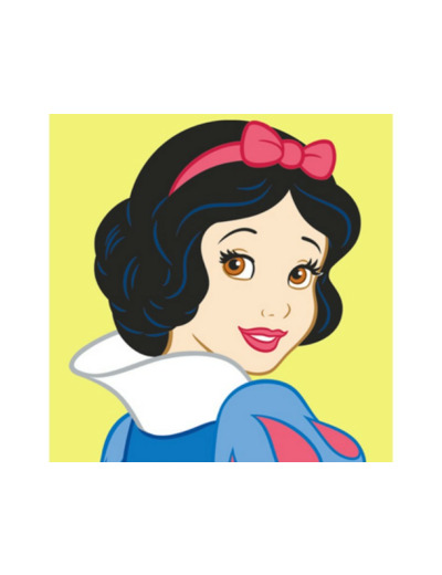 Kit canevas Disney Blanche neige