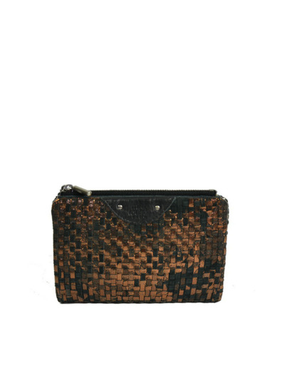 Mila Louise Prun W Portefeuille Et Cartes Noir Bronze