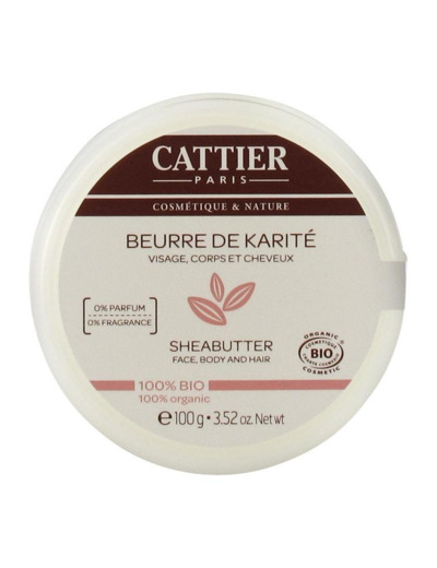 CATTIER BEURRE KARITE BT100G