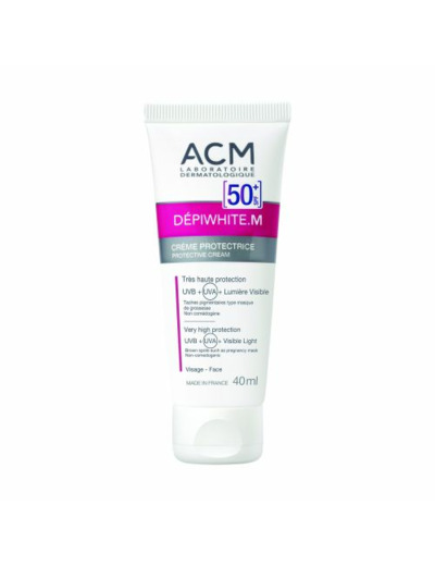 M Ecran Solaire Spf50+ Invisible 40ml Depiwhite Acm