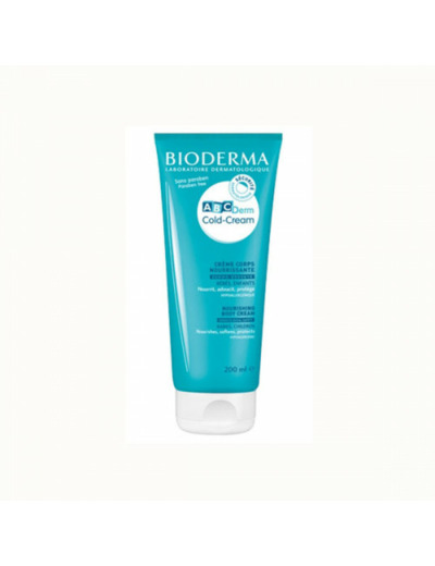 Cold Cream bébé 200ml Abcderm Crème visage et corps Bioderma
