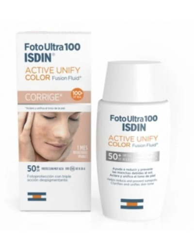 Foto Ultra Active Unify Fusion Fluid Color Spf50+ 50ml Isdin