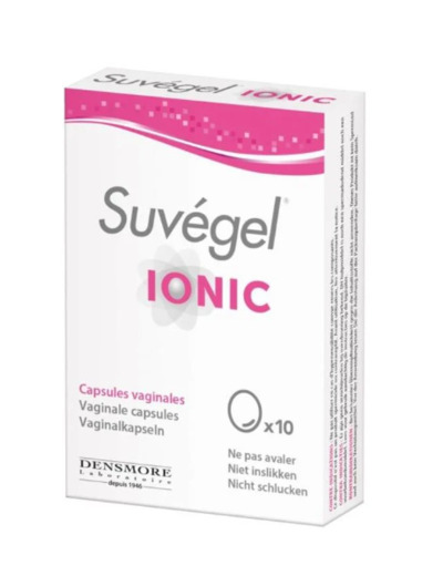 SUVEGEL IONIC CAPS VAGINAL 10