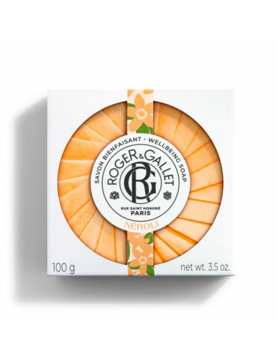 Savon Bienfaisant 100g Néroli Base Végétale Roger & Gallet