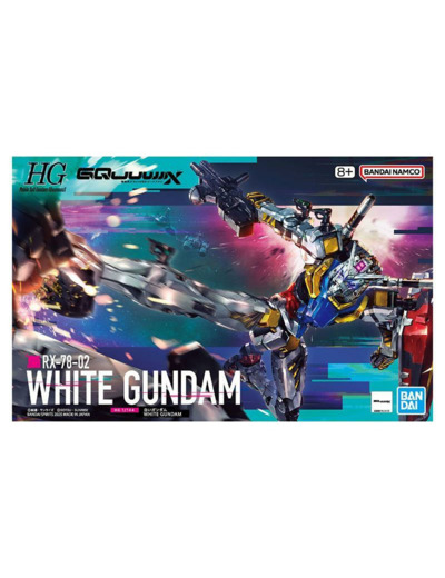 GUNDAM GUNPLA HG 1/144 WHITE GUNDAM