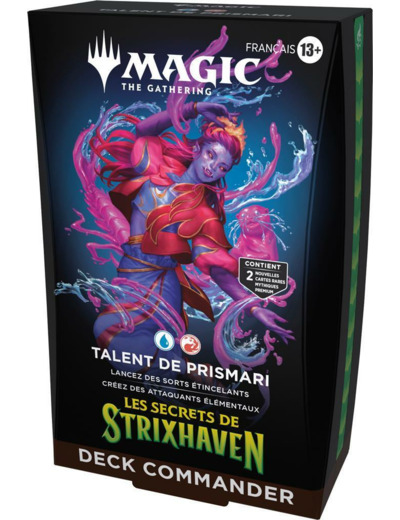 MTG : Les Secrets de Strixhaven Deck Commander FR - Talent de Prismari