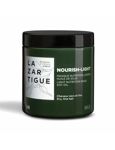 Masque nutrition légère 250ml Nourish Light Lazartigue