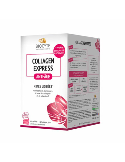 Collagen Express 180 Gelules Biocyte