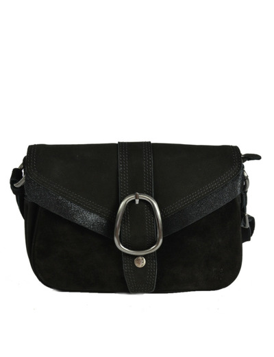 Mila Louise Shela C Sac Trotteur Porté Travers Noir