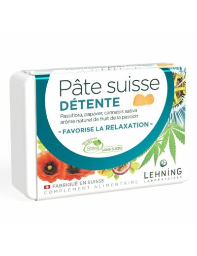 LEHNING PAT SUIS DETENTE BT40