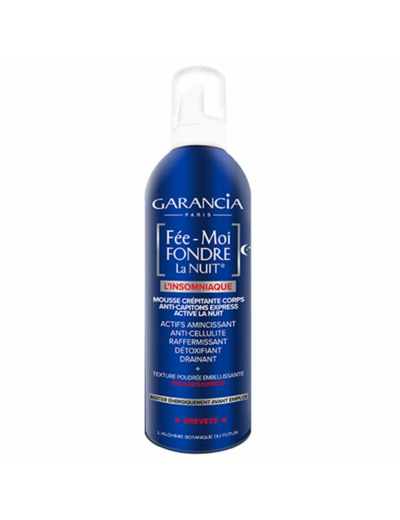 Mousse Crépitante Minceur nuit 400ml Fee-Moi fondre Garancia