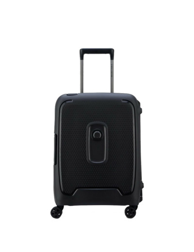 Delsey Moncey Valise Cabine 4 Doubles Roues 55 cm Slim Noir