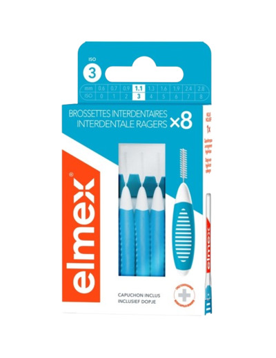 ELMEX BROSSETTE 1,1MM 8