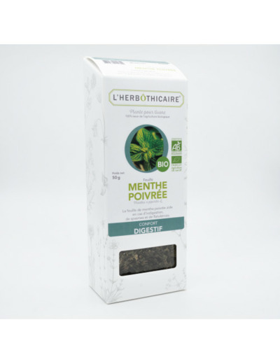 HERBOTHICAIRE MENTHE POIVREE BIO 35 G