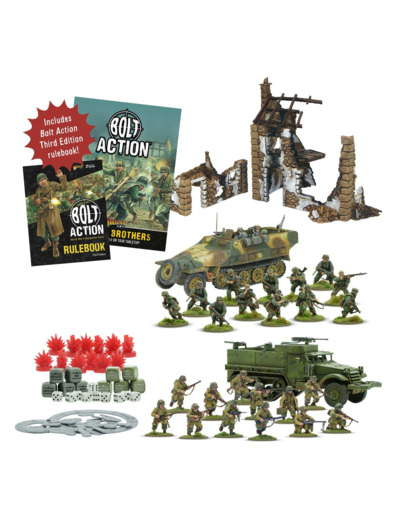 Bolt Action 3 Starter Set Band of Brothers 2025 FR