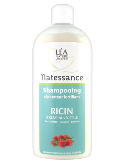 Shampooing Reparateur Fortifiant Huile De Keratine 500ml Natessance