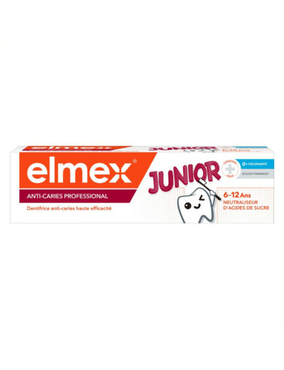 Anti-carries Professional Junior Dentifrice 75ml Elmex