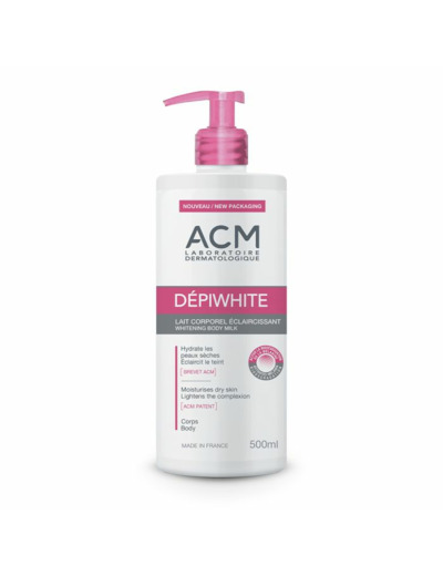 Lait Corporel Eclaircissant Anti Taches 500ml Depiwhite Acm