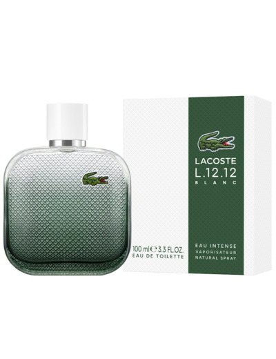 Inter Parfums Lacoste Blanc L.12.12 Eau Intense Vaporisateur 100ml