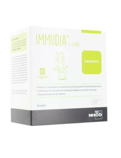 Immudia 1-3 ans 28 sticks Optimage Nhco Nutrition