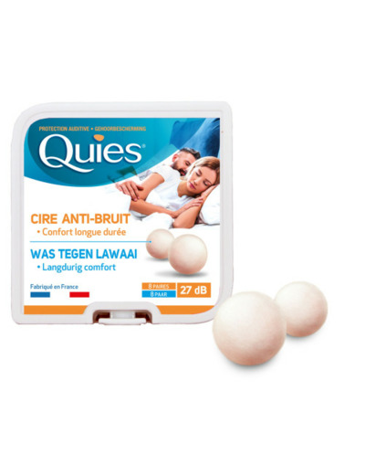 QUIES BOUCHON CIRE B/16