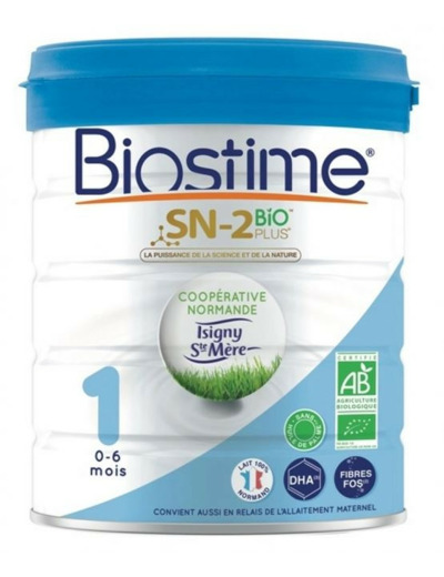 Lait En Poudre Sn-2 Bio Plus 900g De 0 à 6 mois Biostime