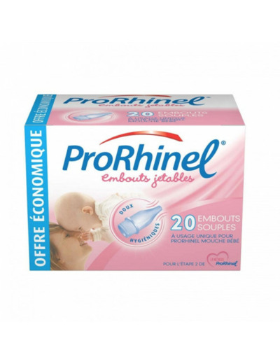 Embouts Nasales Jetables X20 Unites Prorhinel