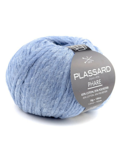 Fil Phare de Plassard - 65% coton, 35% polyester recyclé