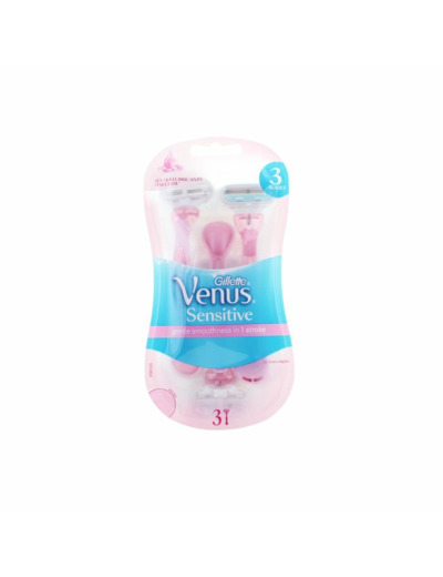 Venus Sensitive Rasoirs Jetables X3 Gillette