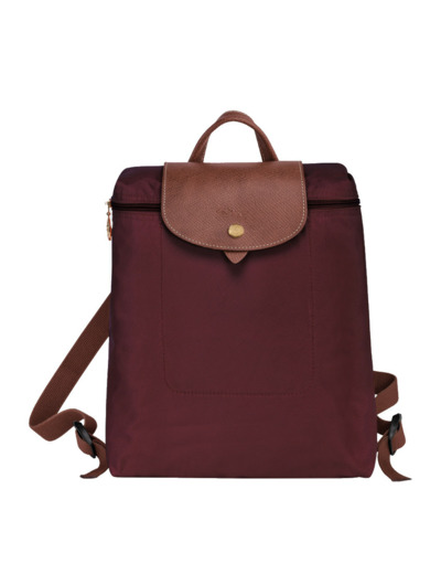 Longchamp Le Pliage Original Sac à Dos Bordeaux