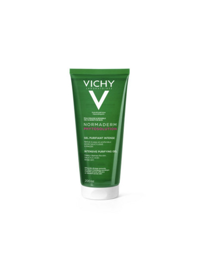 Gel Nettoyant Intense Phytosolution 200ml Normaderm Peaux Grasses Vichy