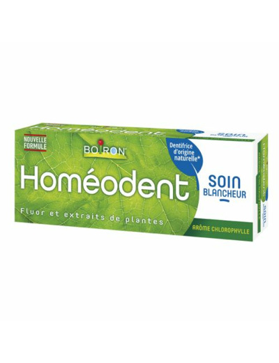 Dentifrice Soin Blancheur Chlorophylle 75ml Homeodent Boiron