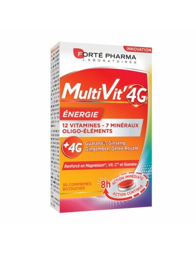 FORTE PHARMA MULTIVITapos 4G ENERGIE 30CPS