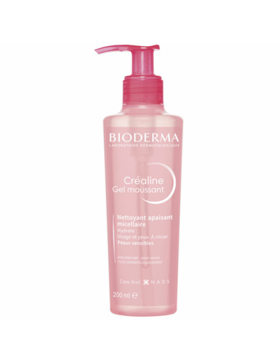 BIODERMA CREALINE GEL MOUSSANT FL200ML