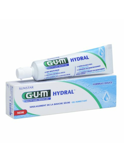 Gel Humectant Soulagement Bouche Sèche 50ml Hydral Gum