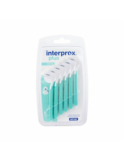 Brossettes Interdentaires 0,9mm Micro Plus X6 Interprox