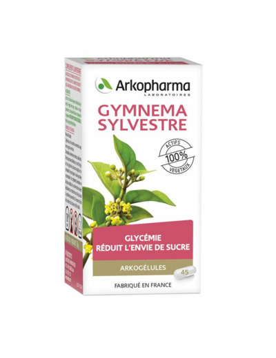 Gymnema Sylvestre 45 Gelules Arkogélules Arkopharma