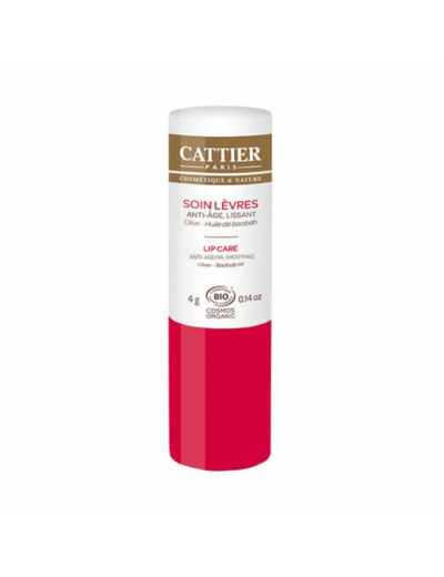 Soin Levres Bio 4g Anti-Âge Cattier