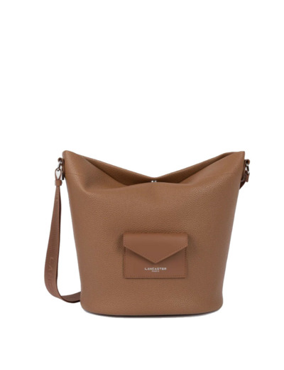 Lancaster Maya Double Kba Sac Seau En Cuir 517-107 Moka