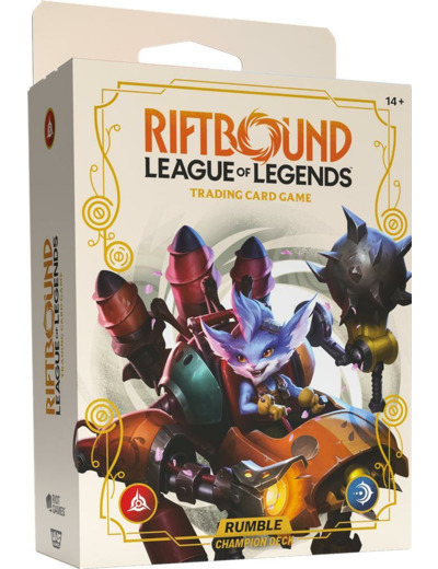 LOL Riftbound : Set 2 - Spiritforged - Deck - Rumble EN
