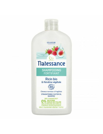 NATESSANCE SHP RICINampKERATINE 500ML BIO